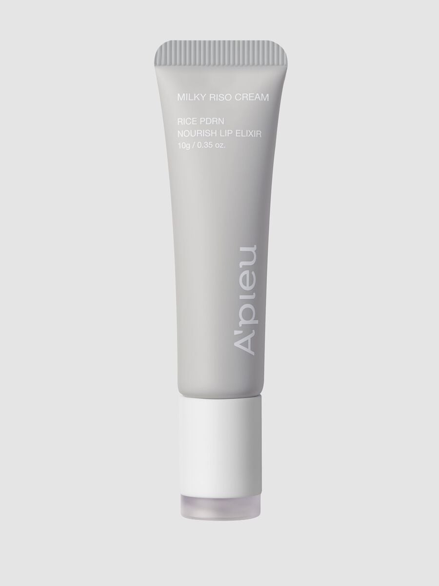 Rice PDRN Nourish Lip Elixir Milky Rice Cream 10 g - Korean make-up_0