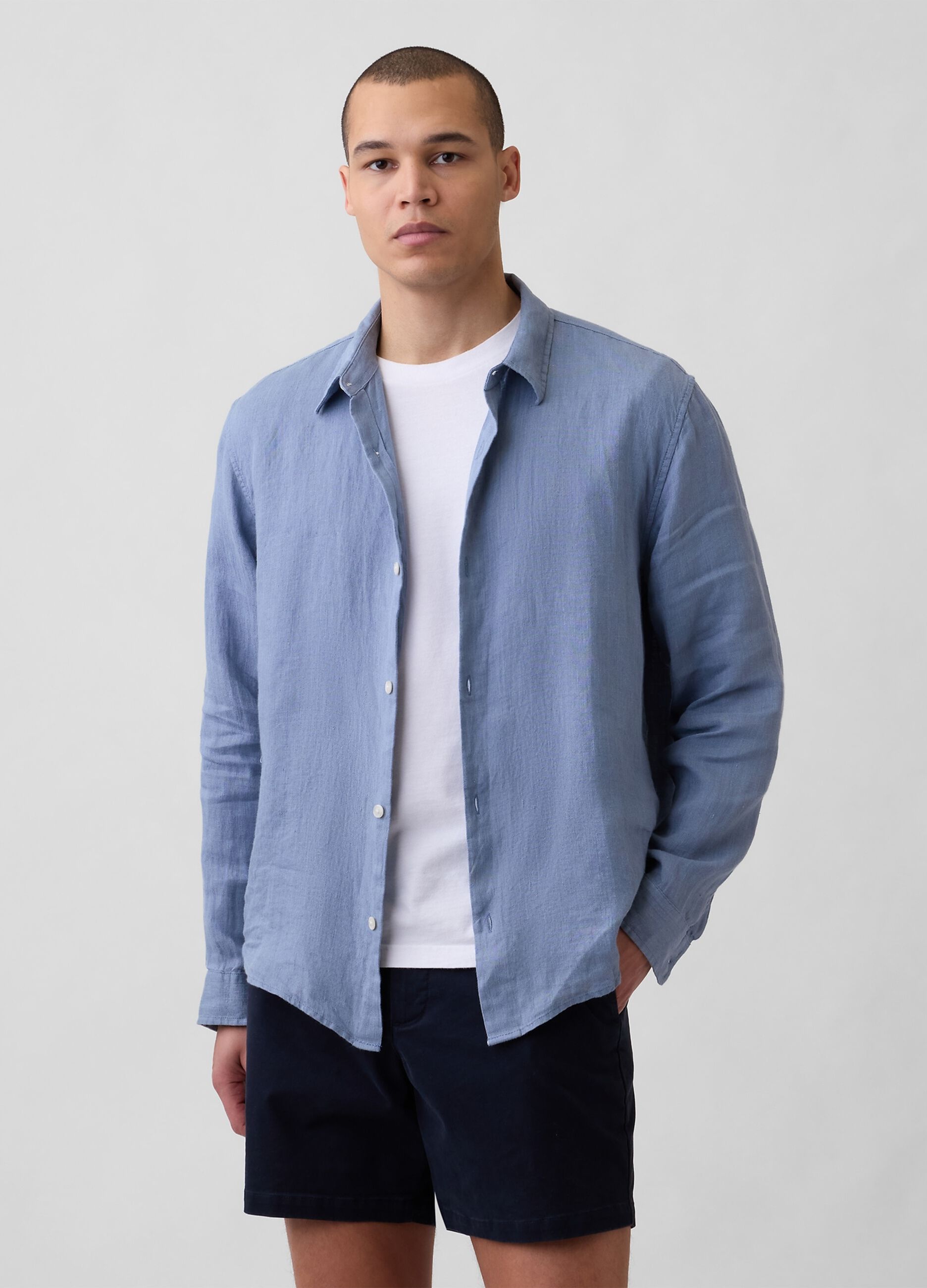 Pure linen shirt