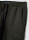 Grey cotton-blend cargo joggers with drawstring, regular fit_1