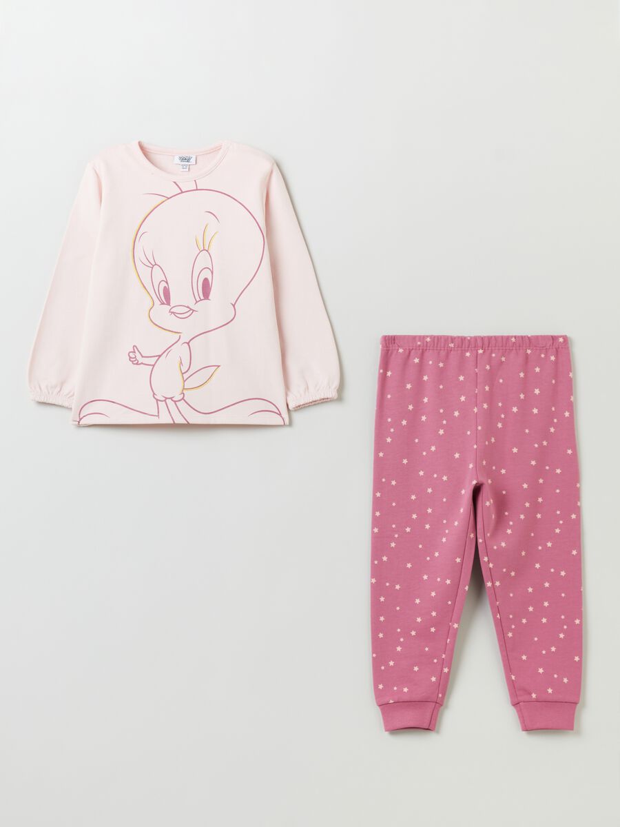 Cotton pyjamas with Tweetie Pie print_0
