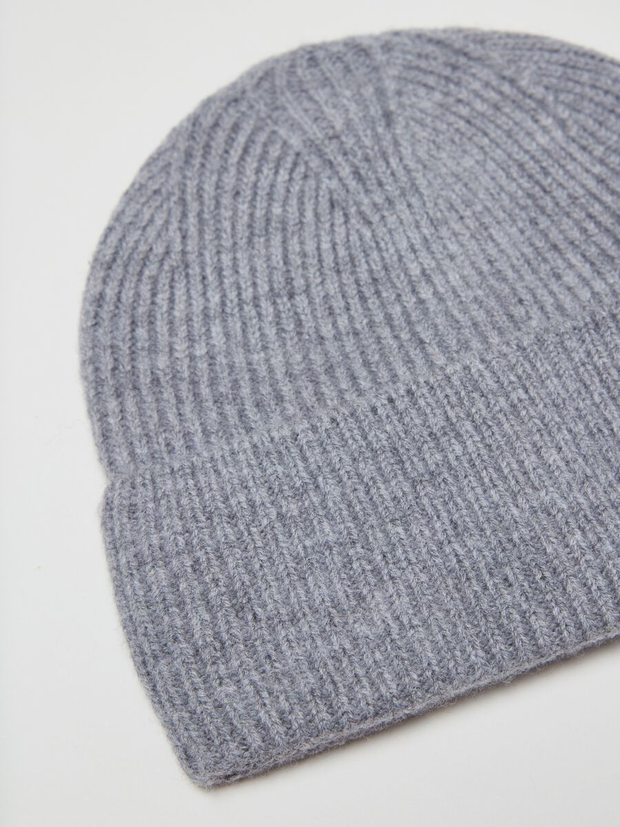Ribbed wool hat_1