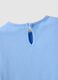 T-shirt in puro cotone azzurra da bimba regular fit con farfalle_3