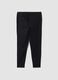 Black skinny jeggings in stretch cotton and viscose_6