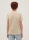 Beige pure cotton regular-fit boys&rsquo; T-shirt with prints_1