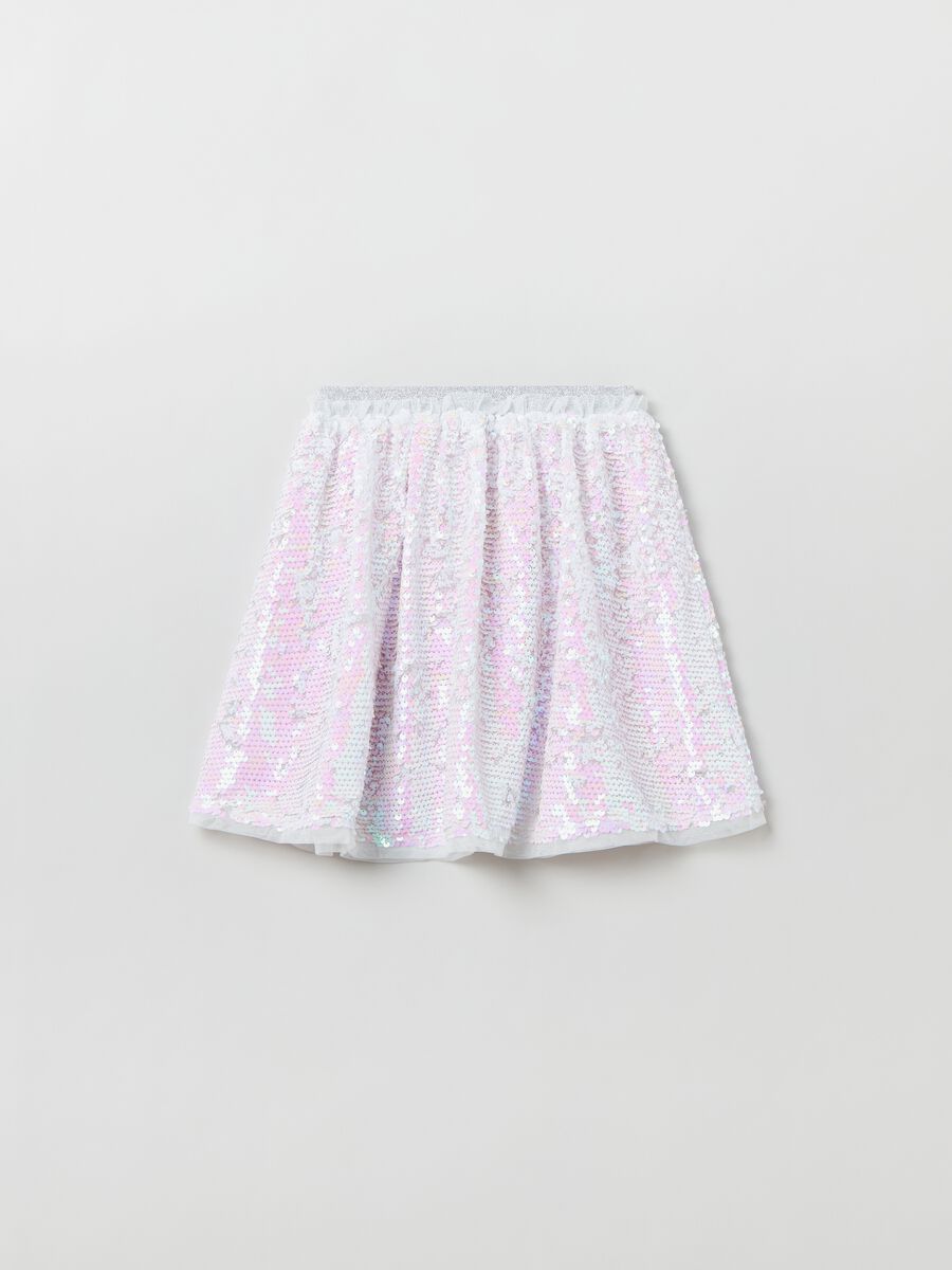 Sequin skirt with lurex_1