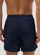 Blue swim shorts with elasticated waistband_2
