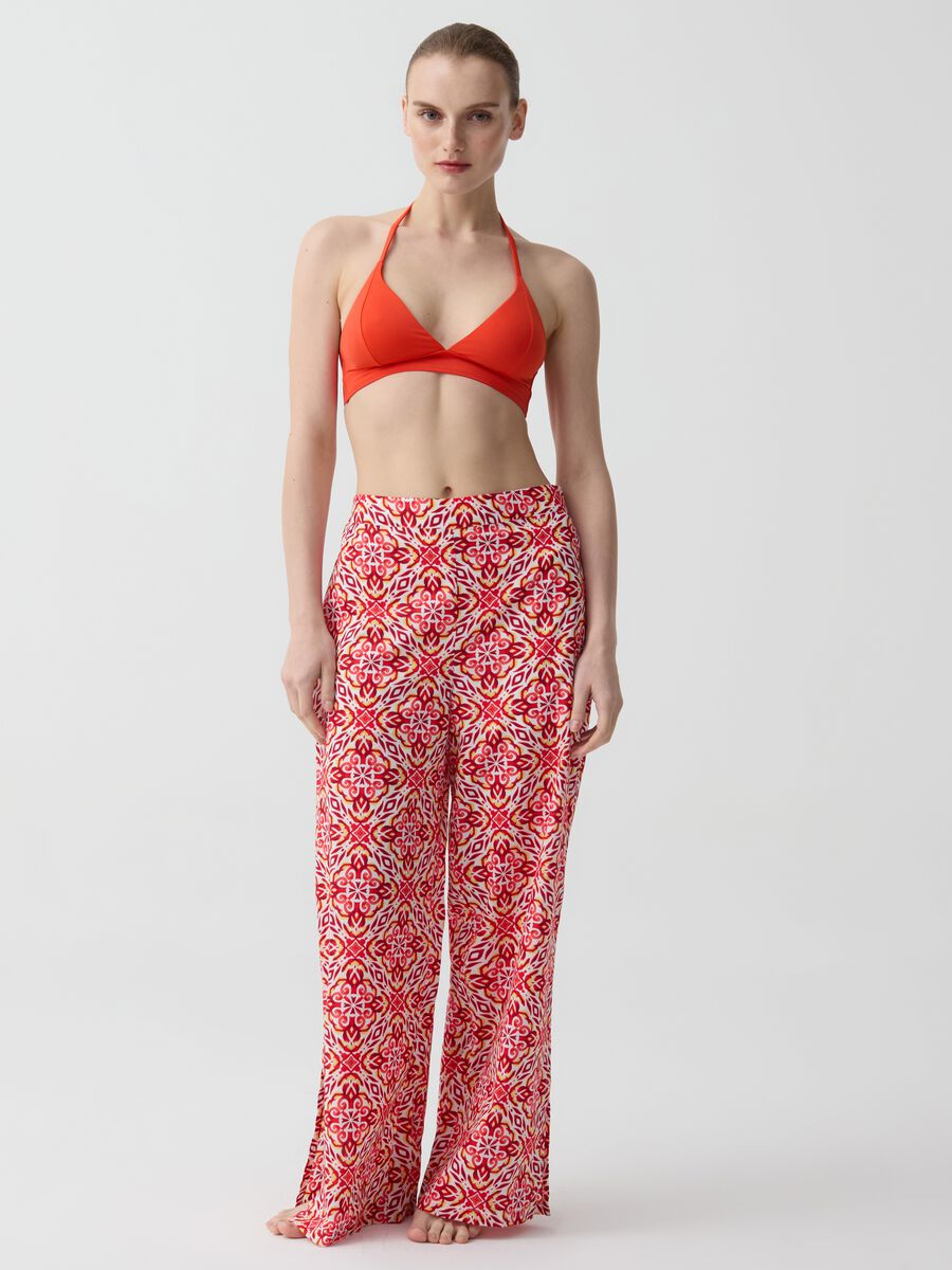 Positano summer trousers with print_0