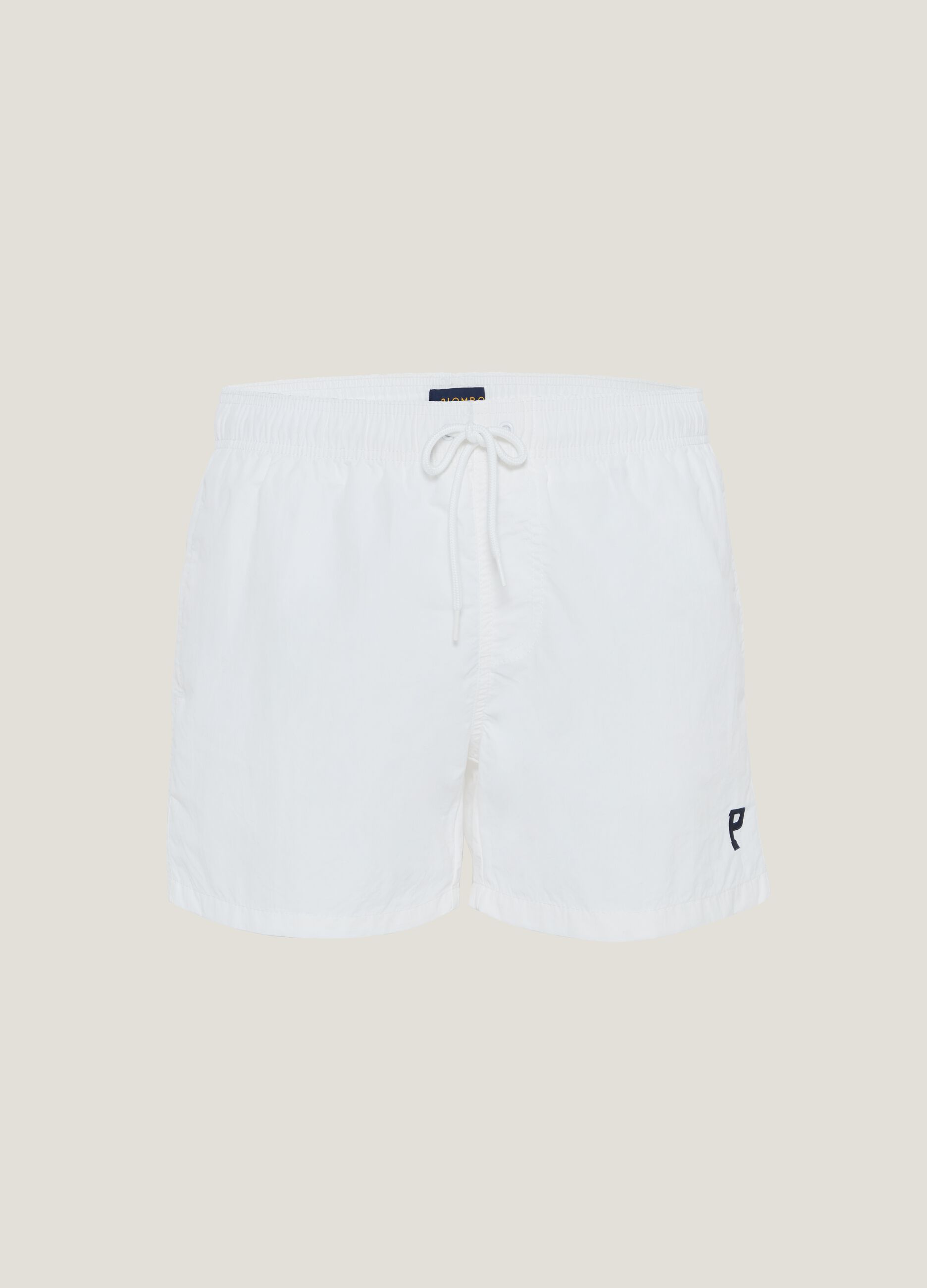 Swimming trunks with logo