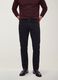 Black pure cotton five-pocket trousers_2