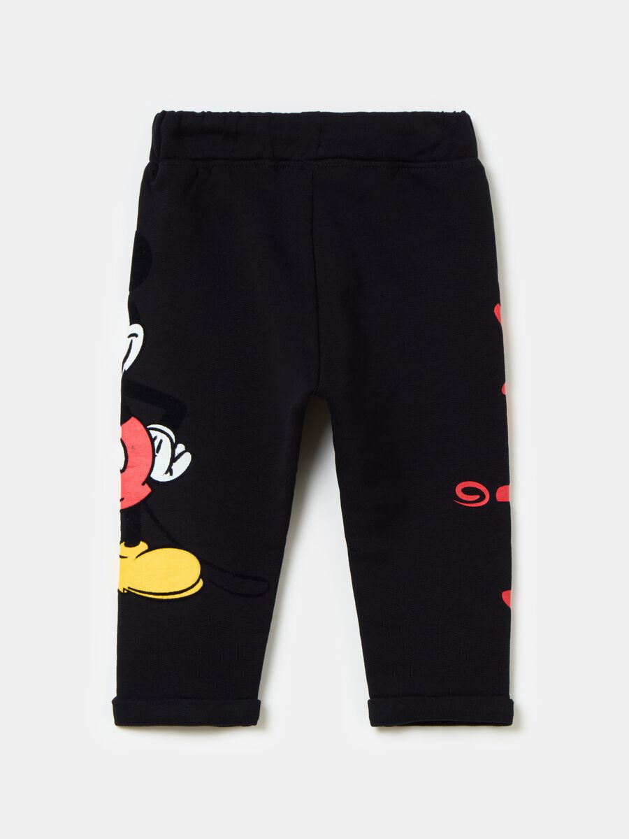 Joggers in French Terry with Mickey Mouse print_1