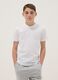 Boys' white pure cotton regular-fit T-shirt_0