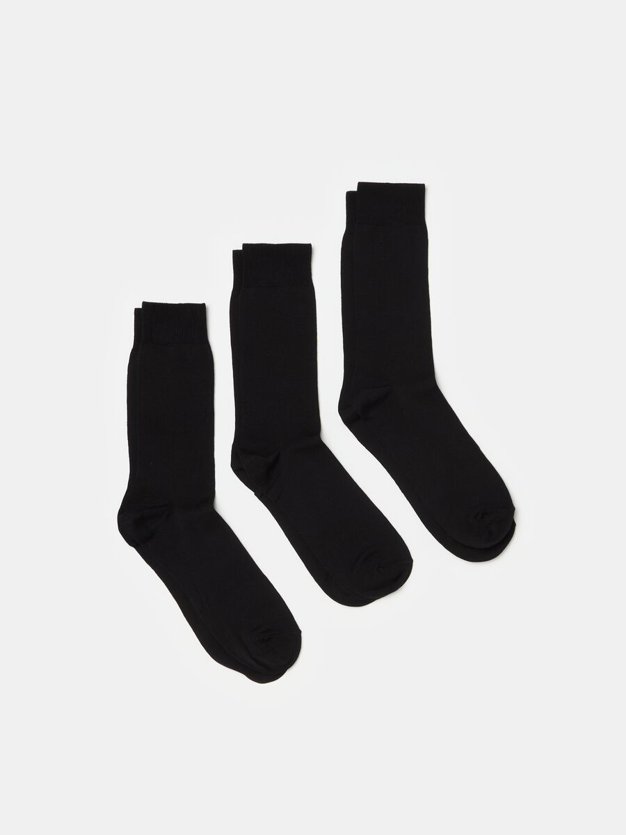 Three-pair pack short stretch socks_0