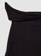 Top nero asimmetrico monospalla in viscosa elasticizzato slim fit_2