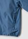 Blue kids&rsquo; rain jacket with hood and zip_3