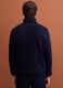 Navy blue pure lambswool roll-neck jumper_3
