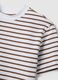 Striped Multicolour Crew-Neck T-Shirt in Pure Cotton, Regular Fit_5