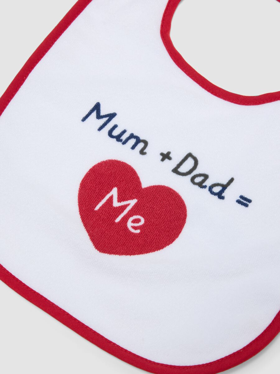 Unisex multicolour pure cotton bibs &ndash; 2-pack_1