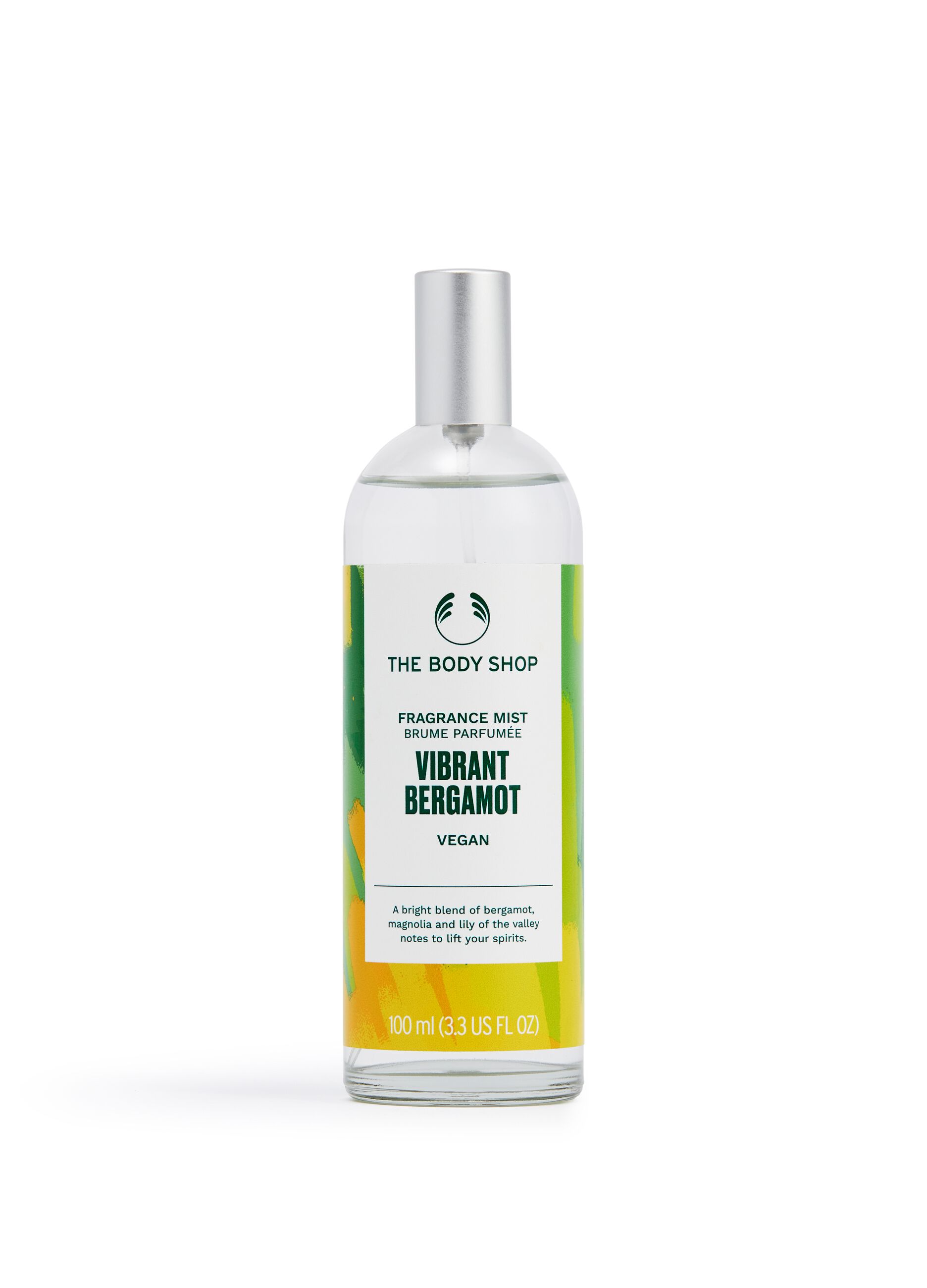 The Body Shop Vibrant Bergamot scented spray 100ml