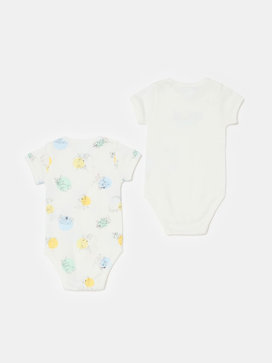 Two-pack organic cotton bodysuits with Thumper and Rolly_1