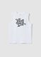White organic cotton vest top with print_3