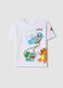 Children's Regular Fit White Pure Cotton T-shirt with Pok&eacute;mon_0