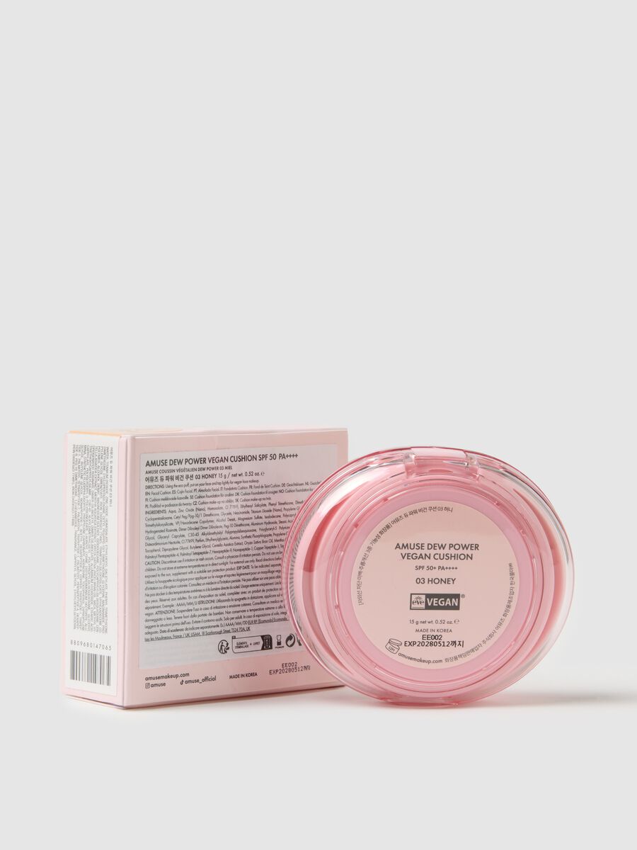 Dewy skin effect cushion foundation. Provides healthy, flawless, and radiant skin for 24 hours!_3