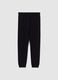 Jungen Jogger-Hose aus schwarzer Baumwolle - Regular Fit_4