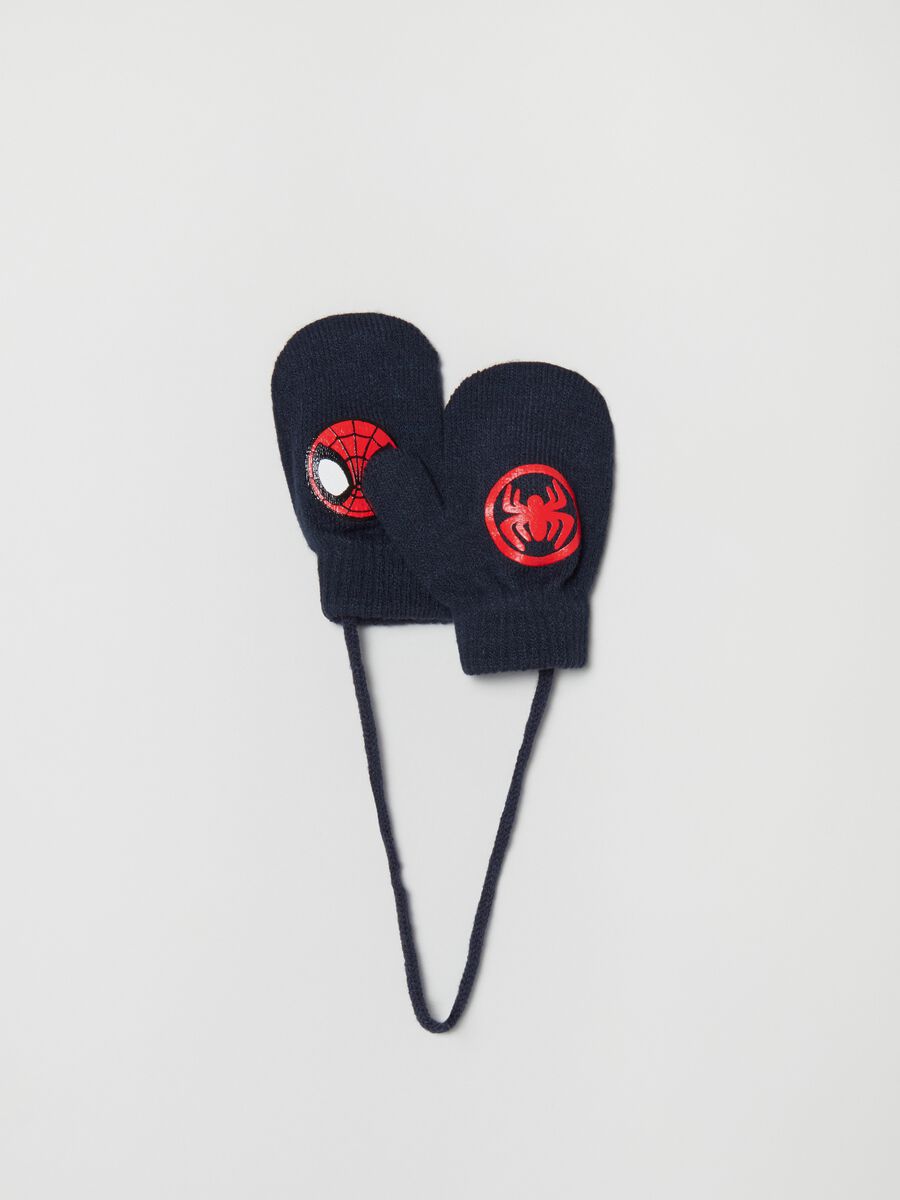 Mittens with Marvel Spider-Man print cord_0