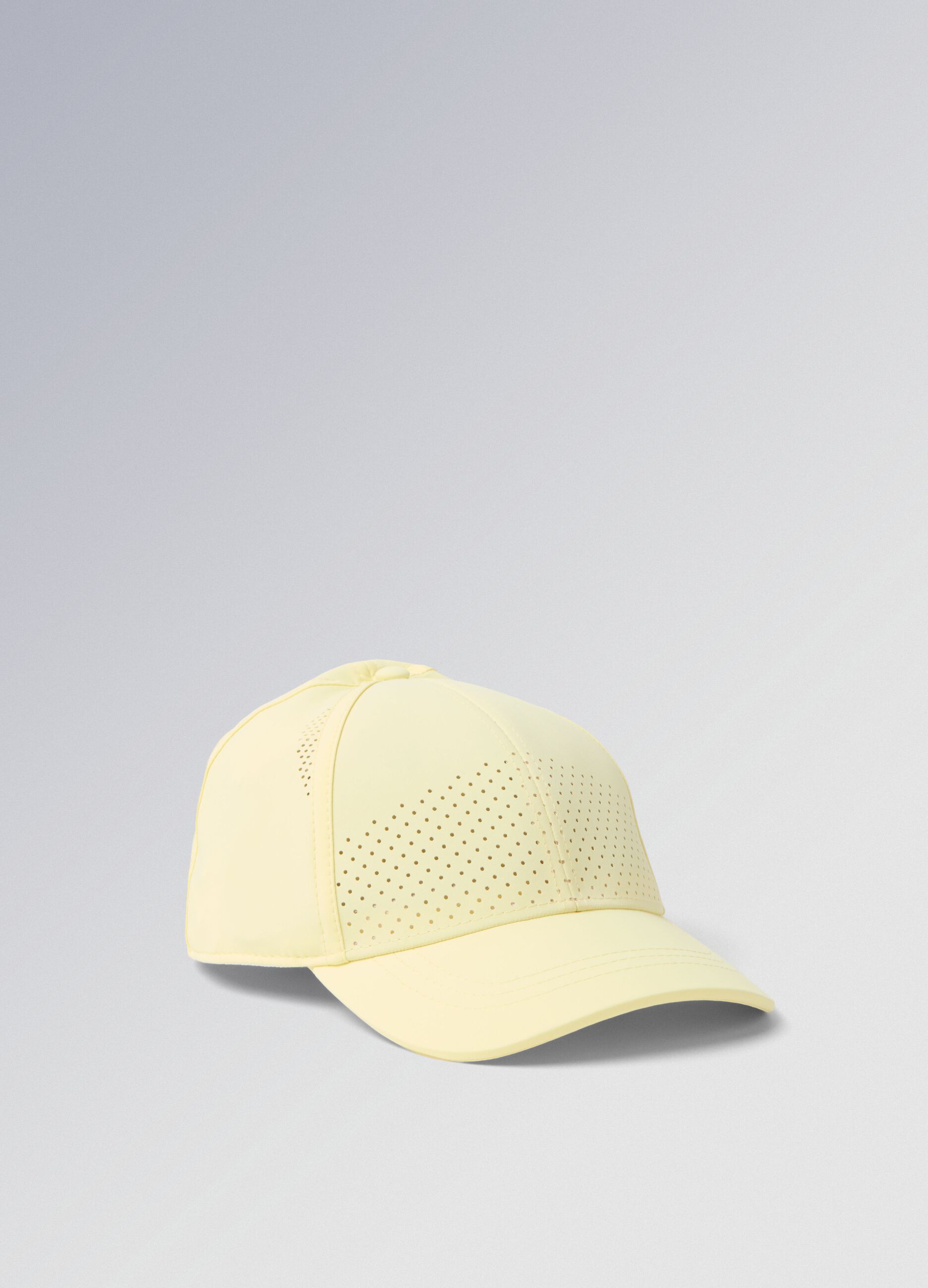 Sportcap ALTAVIA COURT in Gelb aus Stretchmaterial mit Schirm