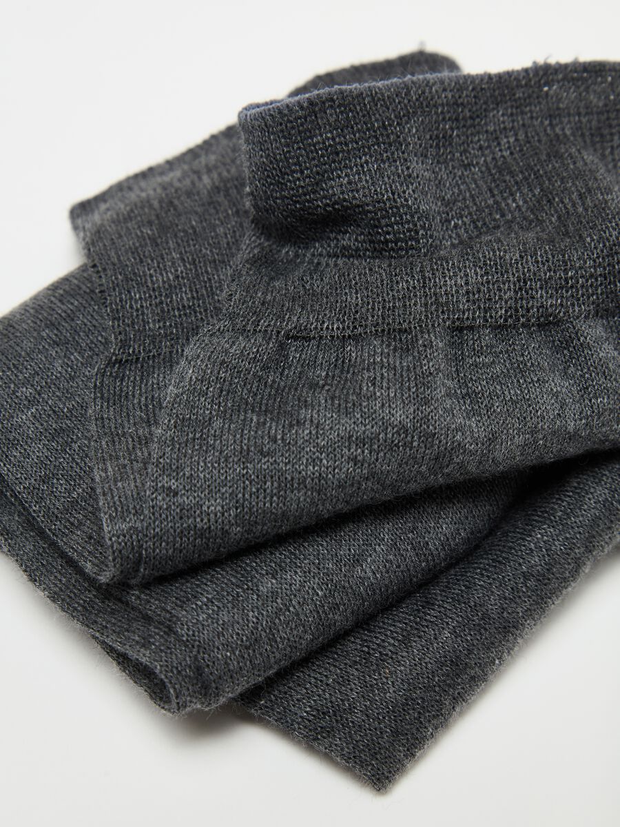Pack dos calcetines cortos de algodón Supima_1