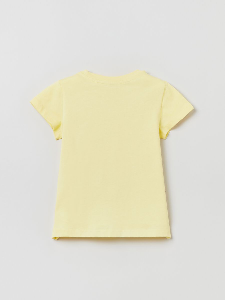 T-shirt with glitter print_1