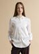 White stretch-fabric shirt with classic collar, regular fit_2