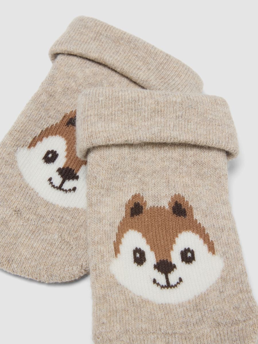 3er-Pack kurze, mehrfarbige Socken aus Bio-Baumwollmix f&uuml;r Baby und Kleinkind_2