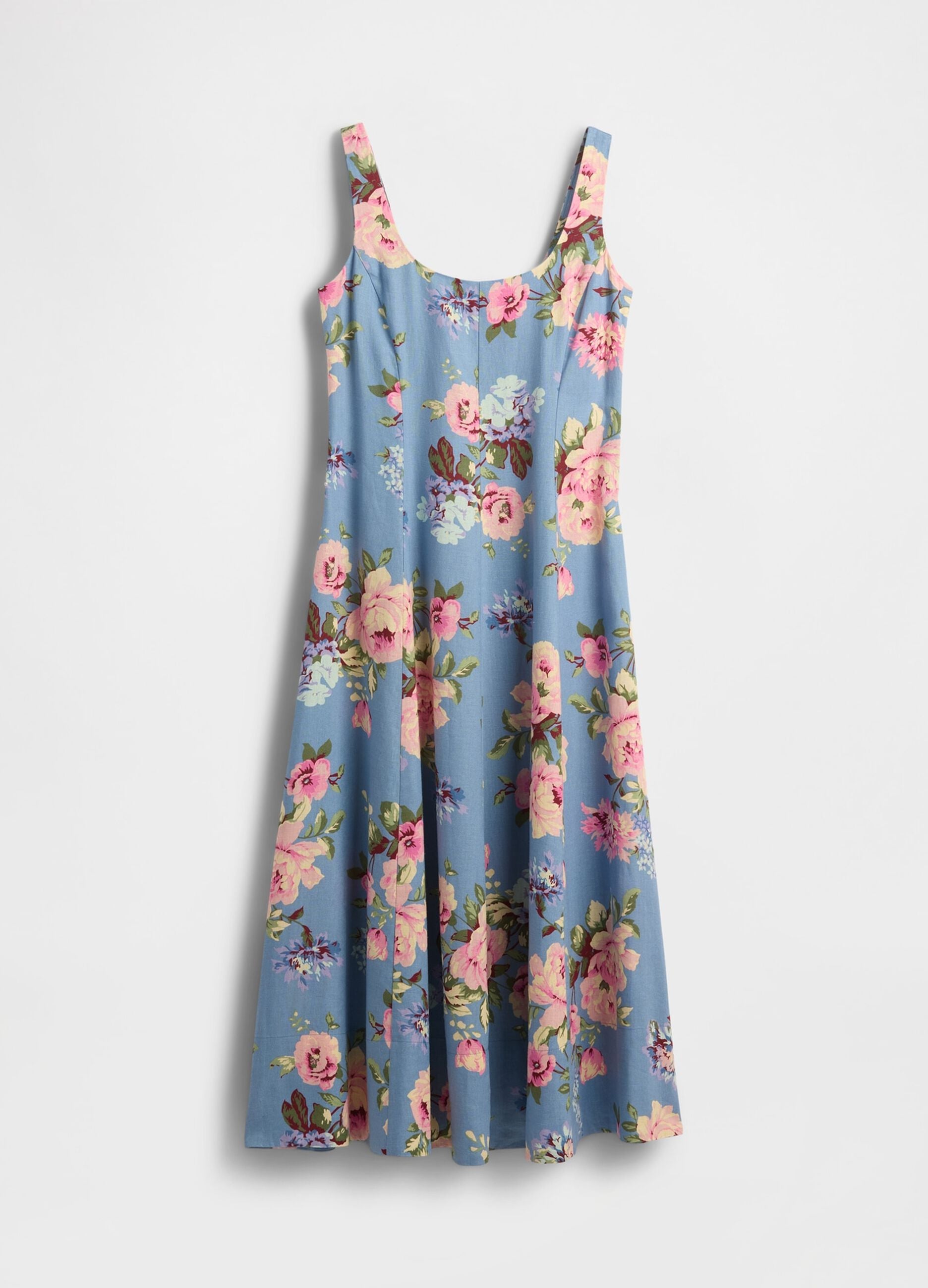 Vestido com estampado floral