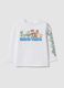 Maglia bianca a maniche lunghe in puro cotone a tema Toy Story per bimbo_0