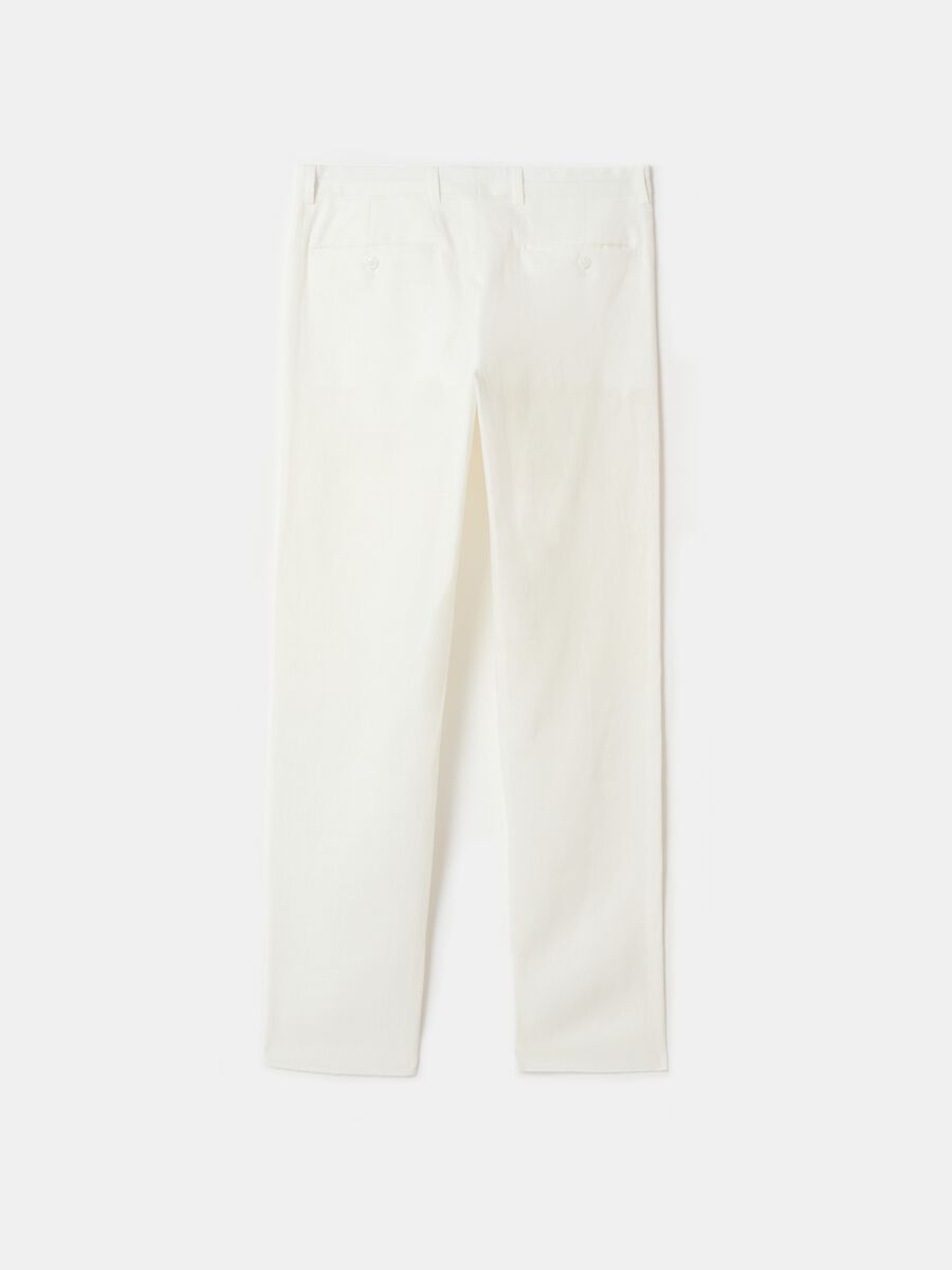Pantalone chino in lino Contemporary_4