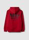 Sweatshirt vermelha com capuz em mistura de algod&atilde;o com estampado Chicago Bulls_2