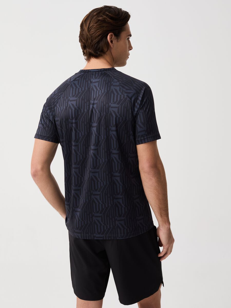 Slazenger tennis T-shirt with pattern_2
