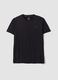 ALTAVIA black breathable technical slim-fit T-shirt_4