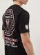 Schwarzes T-Shirt aus reiner Baumwolle mit kurzen &Auml;rmeln und Regular Fit Inter Miami CF_3