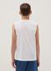 White organic cotton tank top_1