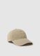Grey pure cotton baseball cap_0