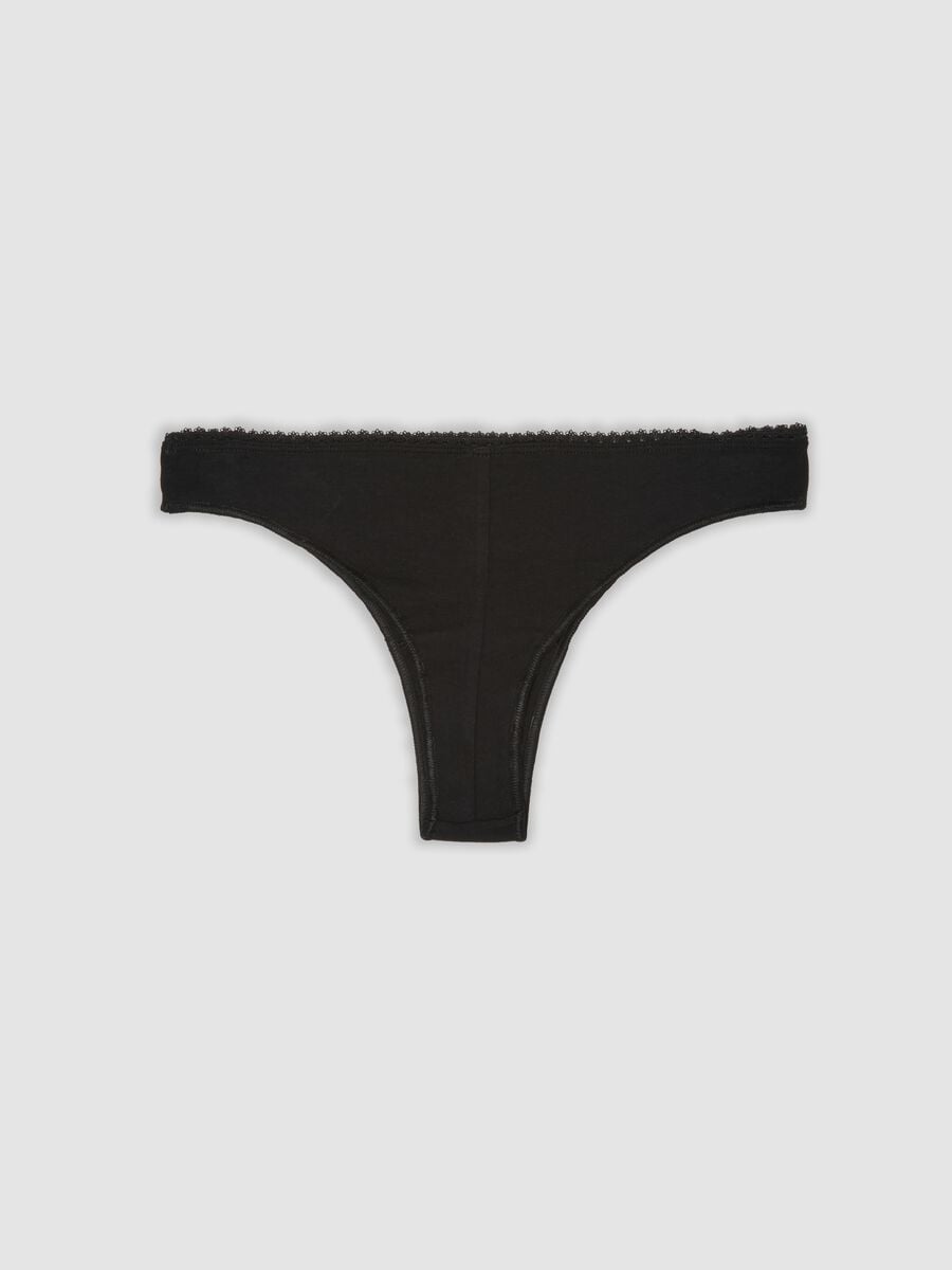 Tripack di slip brasiliane nere in cotone organico elasticizzato_2