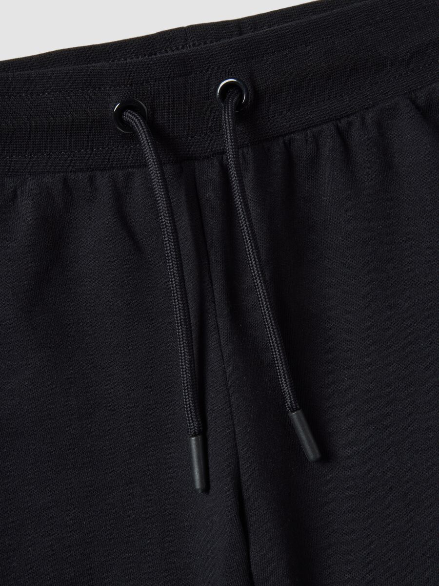 Girls' multicolour stretch cotton set with Peach print_3