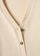 Beige V-neck cardigan in pure cotton with regular fit_5