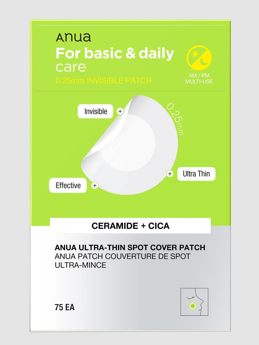 Ultra Thin Spot Cover Patch 75 pcs - Korean Skincare_1