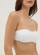 Wei&szlig;es Bandeau-Bikini-Top aus Stretchmaterial_2