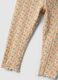 Leggings de menina slim fit em algod&atilde;o el&aacute;stico com padr&atilde;o floral_3
