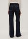 Blaue Wide-Leg-Jeans aus Stretch-Baumwolle_2