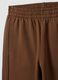 Brown cotton-blend straight-fit joggers_5